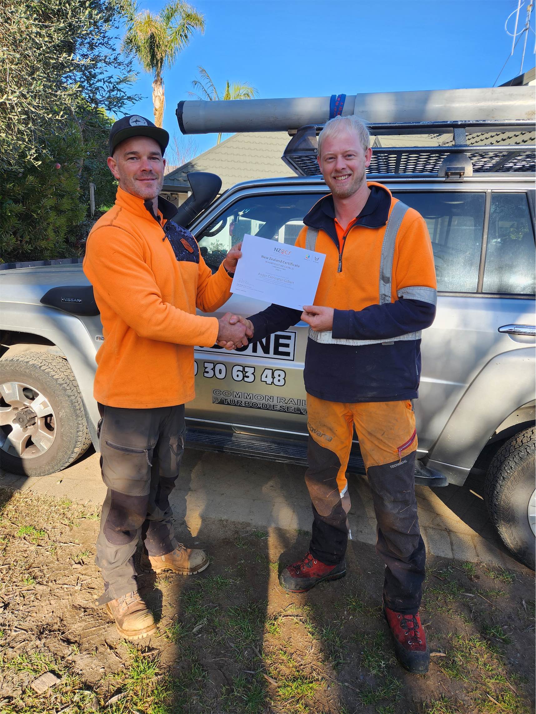 Angus, Arborist at Trees DONE